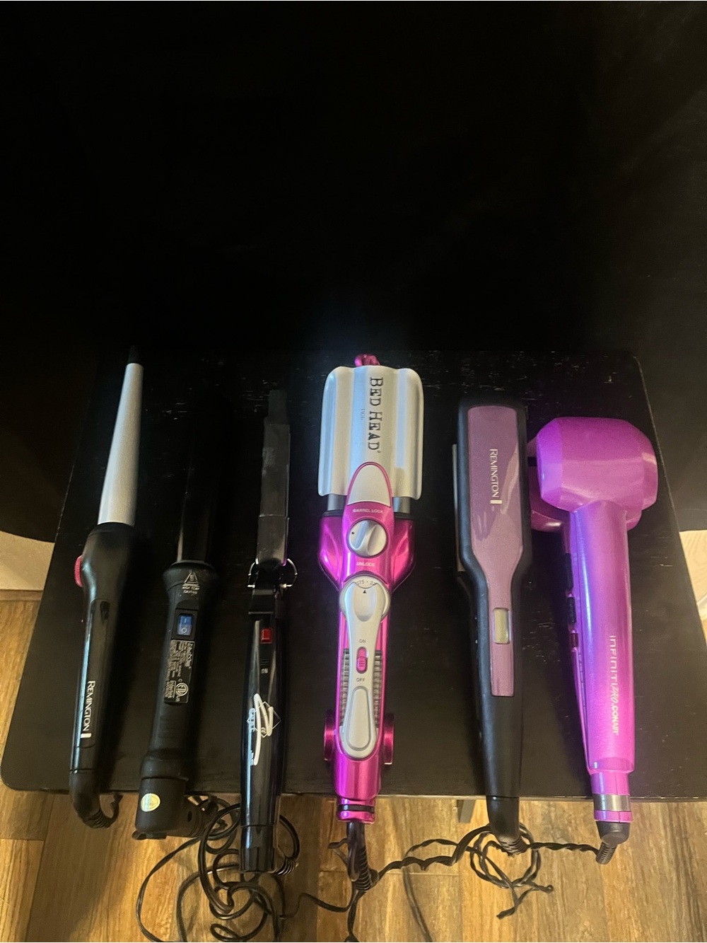 Hot Pink Hair Styling Tool Set - Remington & Bed Head Mix